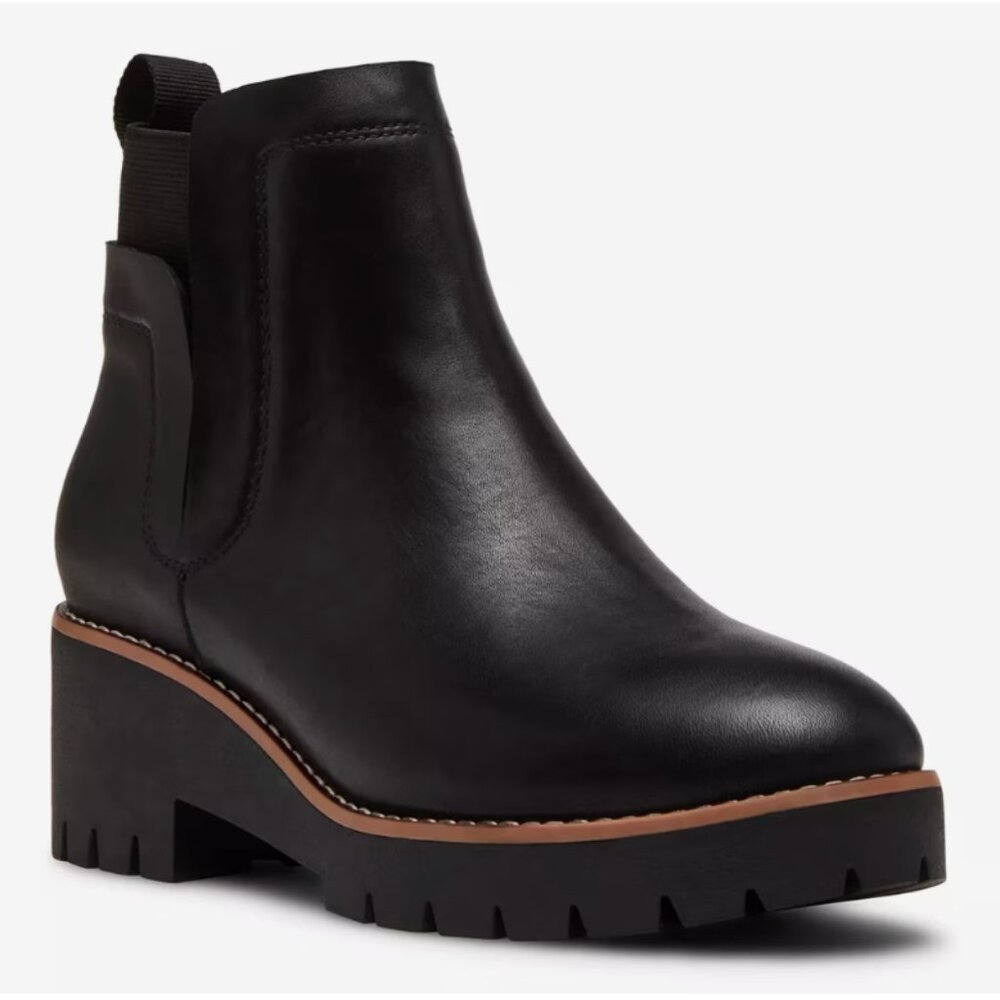 Blondo Danika Waterproof Leather Chelsea Platform Booties